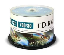 ���� CD-RW Mirex 700 Mb, 12�, Cake Box (50) / 204169 ����