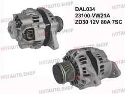 ��������� Dagger DAL034 23100-VW211 23100-VW21A 23100-VW20A A5TA7981 ZD30 12V 80A 7pcs CWGE25, Cwmge25, DWGE25, Dwmge25, VWE25, VWME25 5�� Dagger DAL0...
