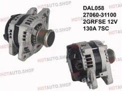 ��������� Dagger DAL058 27060-31100 104-061 2Grfse 12V 130A 7SC 5.8�� Dagger DAL058 DAL058 ����
