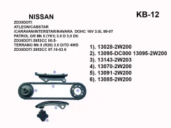 ����������� ���� ��� KB-12 KB-12 TK-NS023 ZD30DDTI NEW (6���. ) 1.6�� standart KB12 KB12 ����