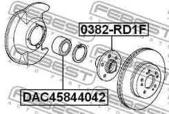 ��������� ��������� 45x84x40x42 | ����� ����/��� | Febest DAC45844042 DAC45844042 ����