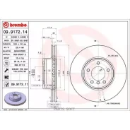 ���� ��������� UV Coated | ����� | Brembo 09917211 09917211 ����