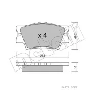 ������� ��������� (�����) Toyota Camry (XV40, XV50) 01-21 / Harrier (XU60) 13-20 / RAV4 (XA30, XA40) 0 04466-33180, ������ Metelli 2207490 2207490 ���...