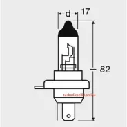 ����� H4 12V 60/55W P43t Original LINE �������� ������������ �/� (���) 1 ��. Osram 6419301B 6419301B ����