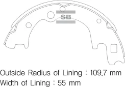 ������� ���������� Mazda E2000/2200 Van 91, Hyundai H100 2.4/2.5D 93-00 SA045 Sangsin SA045 ����