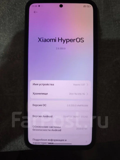 Xiaomi 13T. �/�, 256 ��, ������, 4G LTE, NFC ����