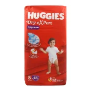 ����������-������� Huggies Dry eXper 5 12-17�� 48�� ����