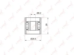 ����� �������� ����� ��� LYNXauto PB-3004 PB3004 ����