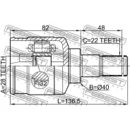 ���� ���������� ������ 28x40x22 0711RS413RH ����