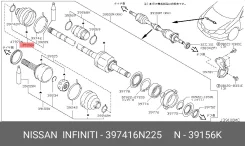 ������� ����� Nissan 39741-6N225 397416N225 ����