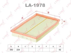 ������ ��������� Lynxauto LA1978 LA1978 ����