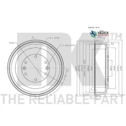 ������� ��������� Hyundai H-1/Starex ������ II (TQ) NK 253416 253416 ����