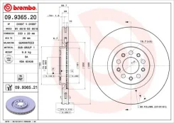 ���� ��������� ����� 09936521 Brembo 09936521 ����