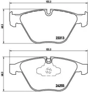 Klocki hamulcowe tuni p06055x Brembo P06055X ����
