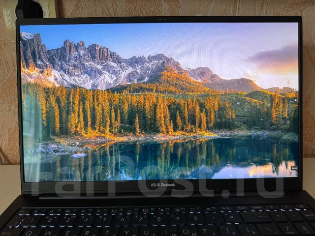 Asus ZenBook 15 OLED UM3504DA. 15.6", 4,8����, ��� 16 ��, ���� 1 000���, WiFi: 1, Bluetooth: 1, ����������� �� 9��. ����