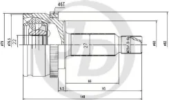 ���� �������� 49500-2H011/JCT0266A JD JCT0266A ����