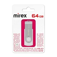 ����-���� 64 Gb Mirex SWIVEL WHITE USB ����