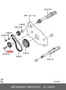����� �������� ����� ��� ��� Mitsubishi Galant, Mitsubishi Space, Mitsubishi L mitsubishi md352473 MD352473 ����