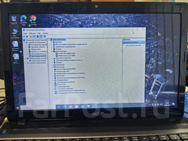 Acer Aspire 5750G. 15.6", 2����, ��� 4 ��, ���� 120���, WiFi: 1, Bluetooth: 1, ����������� �� 3��. ����