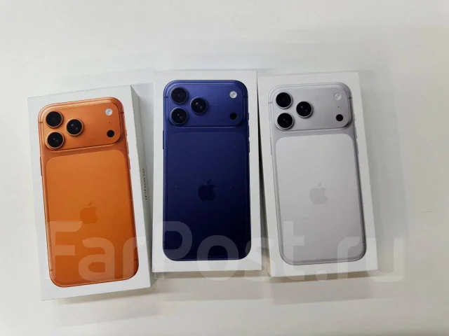 Apple iPhone 17 Pro Max. �����, 256 ��, �����, 3G, 4G LTE, 5G, ����������, NFC, Dual-SIM, eSIM, ������������ ������� ����