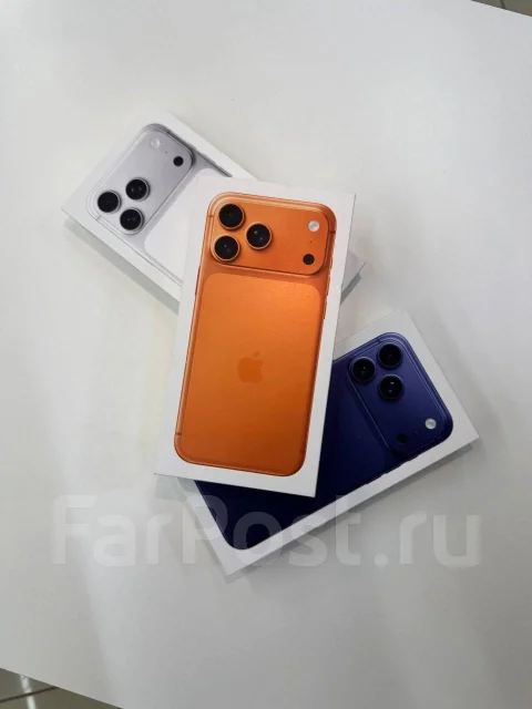 Apple iPhone 17 Pro Max. �����, 256 ��, �����, 3G, 4G LTE, 5G, ����������, NFC, Dual-SIM, eSIM, ������������ ������� ����