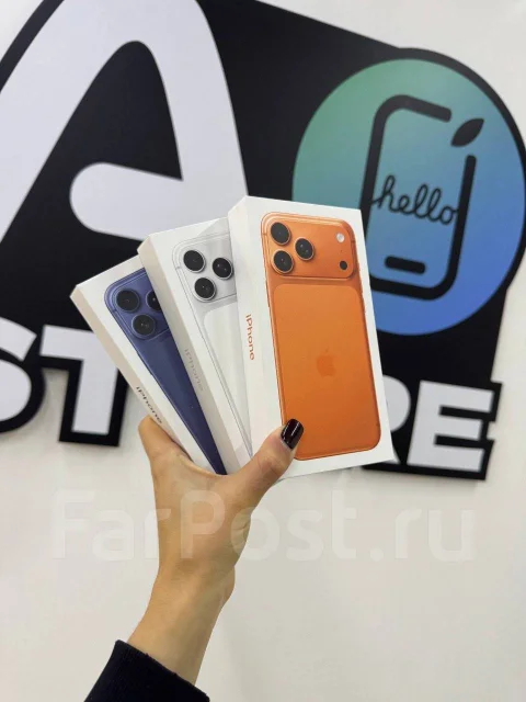 Apple iPhone 17 Pro Max. �����, 512 ��, �����, 3G, 4G LTE, 5G, ����������, NFC, Dual-SIM, eSIM, ������������ ������� ����