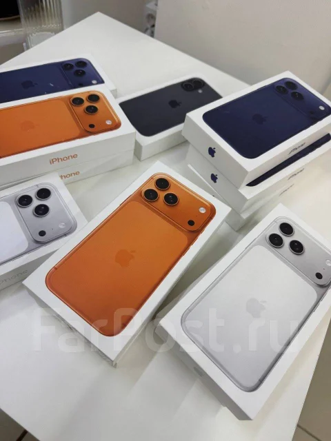 Apple iPhone 17 Pro Max. �����, 512 ��, �����������, 3G, 4G LTE, 5G, ����������, NFC, Dual-SIM, eSIM, ������������ ������� ����