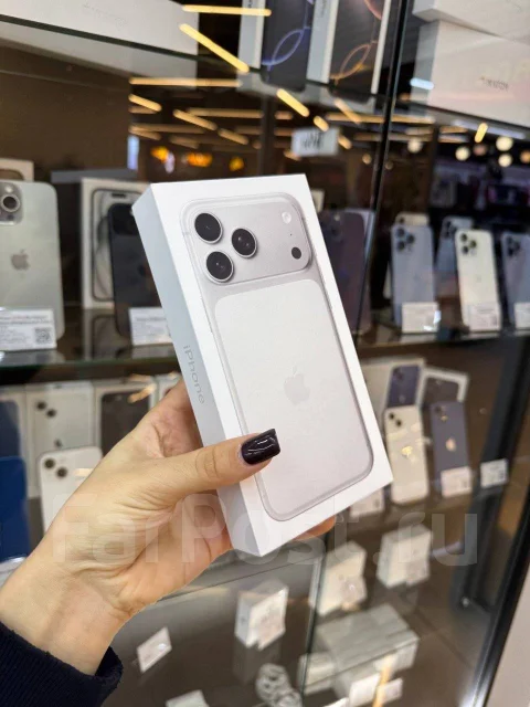 Apple iPhone 17 Pro Max. �����, 512 ��, �����������, 3G, 4G LTE, 5G, ����������, NFC, Dual-SIM, eSIM, ������������ ������� ����