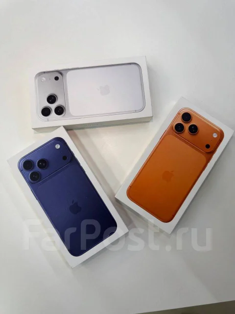 Apple iPhone 17 Pro Max. �����, 512 ��, �����������, 3G, 4G LTE, 5G, ����������, NFC, Dual-SIM, eSIM, ������������ ������� ����