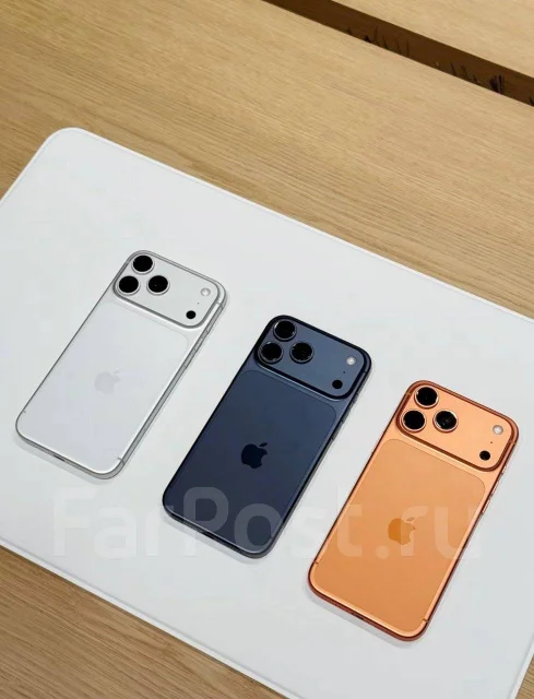 Apple iPhone 17 Pro Max. �����, 512 ��, �����������, 3G, 4G LTE, 5G, ����������, NFC, Dual-SIM, eSIM, ������������ ������� ����
