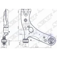 ����� �������� Toyota Avensis (T270) 08-11 / Corolla 06-19 (�������/ ������), ������ �������� ST4806812300 ����