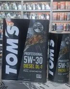 Tom's. 5W-30, �������������, 4��. ����