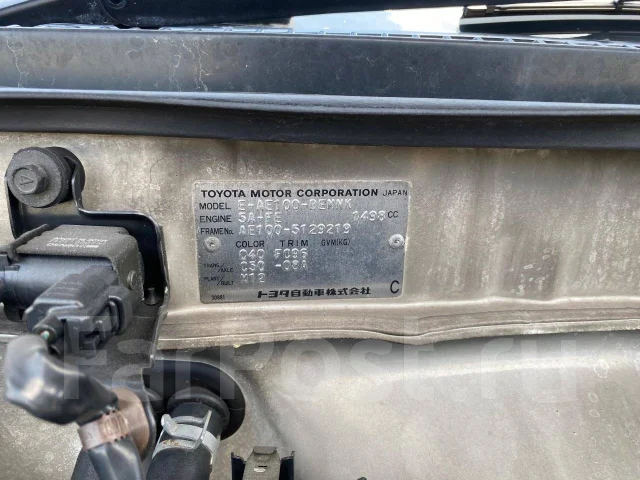 Toyota Sprinter. AE100, 5AFE ����