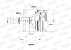 ���� ������� 30/30 ABS 48 | ����� | INKO 329059A 329059A ����