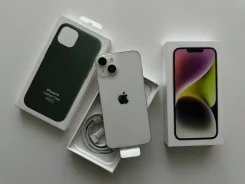 Apple iPhone 14. �/�, 128 ��, �����, 3G, 4G LTE, 5G, Dual-SIM, NFC ����