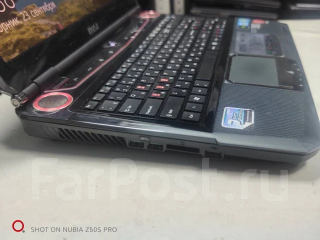 MSI. 15.6", ��� 16 ��, ���� 240���, WiFi: 1, ����������� �� 1��. ����