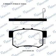 ������� �������� ������ Honda Accord 1.8-2.3/2.0TD 90-99, Rover 600 1.8-2.3 93 Mando MPO04 ����