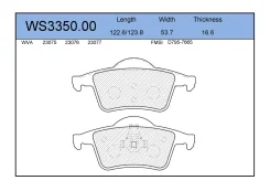 ������� ��������� �������� ������ ��� Volvo V70, Volvo S80, Volvo S60 Jeenice WS3350.00 WS335000 ����