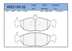 ������� ��������� �������� �������� ��� OPEL Astra F, OPEL Vectra A, OPEL Corsa B jeenice ws210902 WS210902 ����