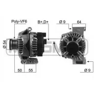 ��������� 14V 90A FIAT Idea 1.3D 05-/Linea 1.3D 07- / Lancia Musa 1.3D 04- ERA 210451 210451 ����