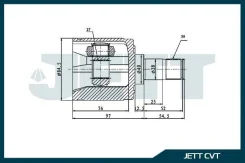 ���� ���������� JETT V40-3111 JETT V40-3111 V403111 ����