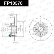 ���� ��������� Renault Megane 02- 1.4-2.0/1.9DCI FAP FP10570 FP10570 ����