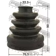 ������� ���� ���������� �������� 76.5x90x22.3 | ����/��� | Febest 0315CRV 0315CRV ����