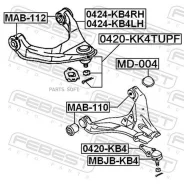 ����� ������� ��������� �������� ������ | ����� ����/��� | Febest 0420KK4TUPF 0420KK4TUPF ����