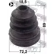 ������� ���� ���������� �������� 72.5x89x18.5 | ����/��� | Febest 0515BKT 0515BKT ����