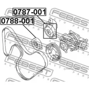 ����� �������� �������� Febest 0787001 0787001 ����