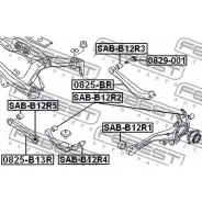 ���� ���������� | ��� ����/��� | Febest 0825B13R 0825B13R ����