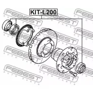 ��������� ��������� ����������� 45.2x73.4x19.5 | ����� ����/��� | Febest KITL200 KITL200 ����