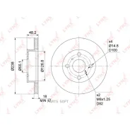 ���� ��������� ������������� (238x18) | ����� | Lynxauto BN1166 BN1166 ����