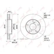 ���� ��������� ������������� (255x28) | ����� | Lynxauto BN1150 BN1150 ����
